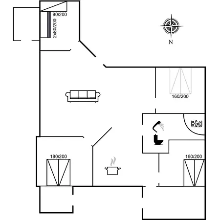 Ferienhaus Naewe - 30km From The Sea By Interhome *